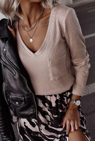 Spódnica damska midi we wzory MANTRA