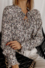 Bluzka damska w drobny kwiatowy print FLOWER POWER