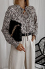 Bluzka damska w drobny kwiatowy print FLOWER POWER