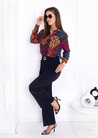 Kolorowa koszula damska we wzory COLORFUL