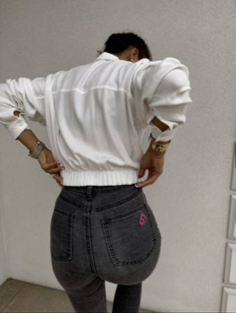 Biała koszula damska DROSERA