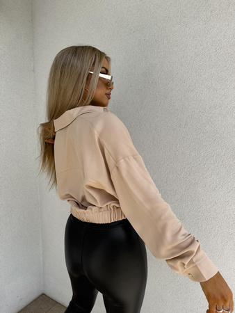 Beżowa koszula damska DROSERA