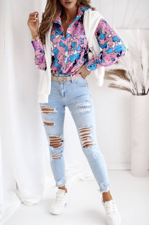 Koszula damska w pastelowych kolorach MILKY PASTELS