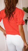 Bluzka ORANGE NEW SEASON PERFO