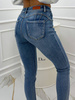 Dżinsowe spodnie damskie rurki PUSH UP JEANS