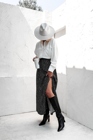 Biała luźna koszula damska SIMPLY NEW