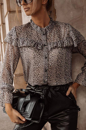 Długie czarne ekoskóra spodnie CZARNY AFTER SUMMER by X, pas i nogawka wykończone gumką.