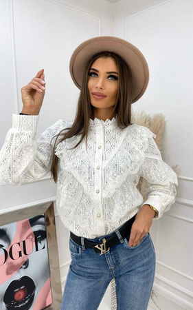 Koronkowa koszula damska SPRING LACE.