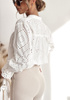 Biała bluzka damska w stylu boho BOHO ANTIC