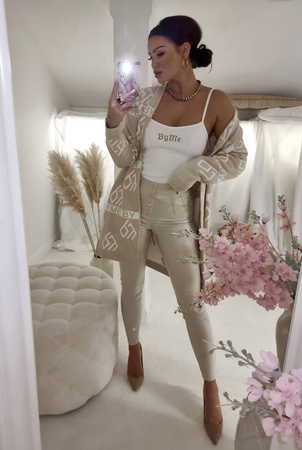 Top gorsetowy BY Me ecru