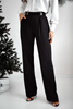Czarne eleganckie spodnie damskie JOY 