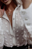Biała koszula damska z szyfonu XANA SYMPHONY