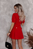 Czerwona sukienka damska Edith